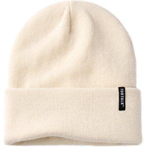Womens Knit Beanie Hat Winter Hats for Women Men Soft Warm Unisex Cuffed Beanie
